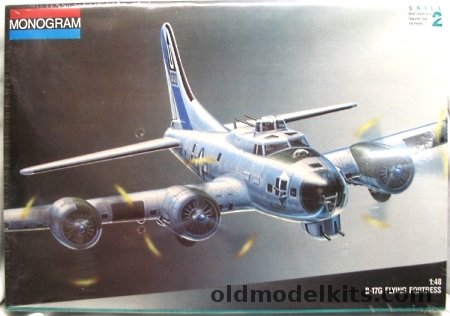 Monogram 1/48 B-17G Flying Fortress, 5600 plastic model kit
